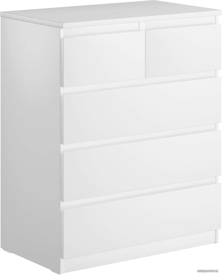 Комод Mio Tesoro Мальта 5 ящиков 80x99 2.05.02.080.1 (белый)