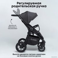 Коляска прогулочная «книга» Bubago Bass (темно-серый)