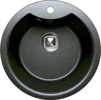 Кухонная мойка Tolero R-108E (черный)