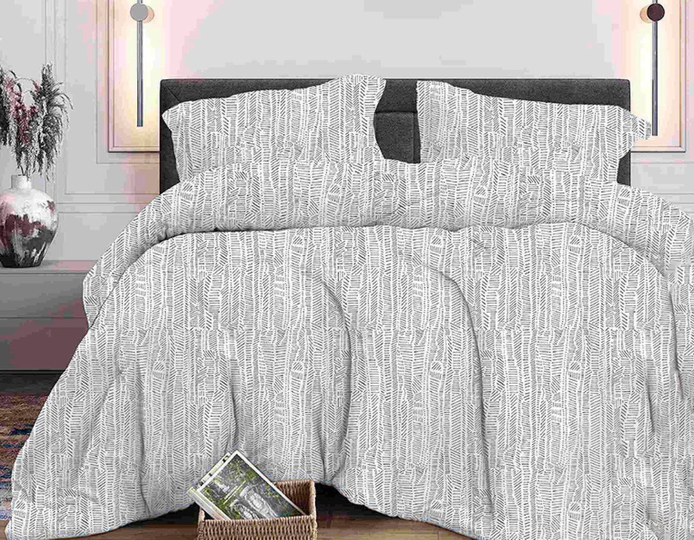 

1.5-спальный комплект постельного белья Бояртекс №336 Скетч 9 Вид 1.5сп (бязь, б/з)