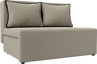 Диван Mebelico Лагуна 114447 (корфу/микровельвет, коричневый/бежевый)