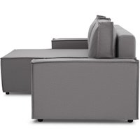 Угловой диван Mio Tesoro Дюссельдорф 293 1.5ек-1.5пф (1174 Savanna Plus Ash)