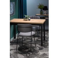 Кухонный стол Halmar Cobalt 120/68 (дуб вотан/черный)