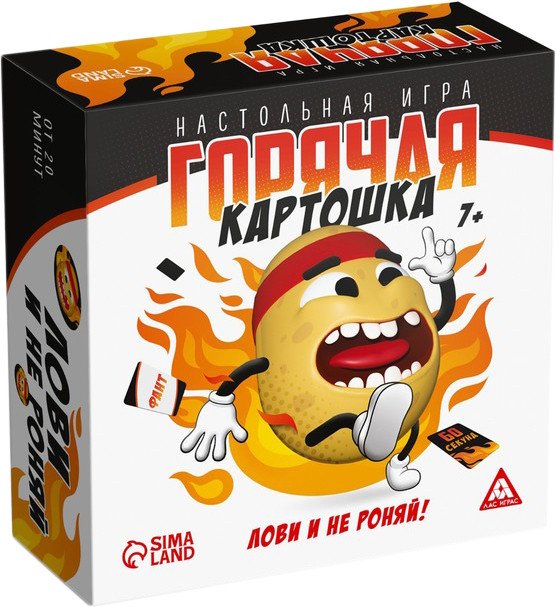 

Настольная игра Лас Играс Горячая картошка. Лови и не роняй 10084138