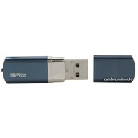 USB Flash Silicon-Power LuxMini 720 Deep Blue 64GB (SP064GBUF2720V1D)