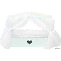 Кроватка для кукол Paremo Любимая кукла Аквамарин мини PFD120-82M