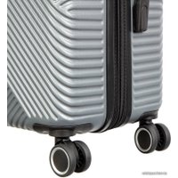 Чемодан-спиннер Gianni Conti Valencia GC201 66 см (серебристо-серый)