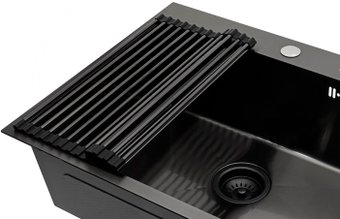 Решетка на кухонную мойку ARFEKA Eco AR (black)