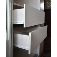 Шкаф-купе Евва 176 BZ.05 АЭП ШК.3 03 (бодега/зеркало/жемчуг зерно)