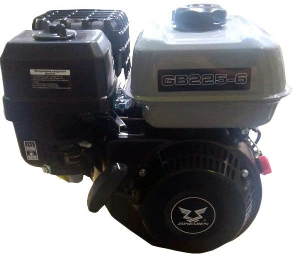 

Бензиновый двигатель Zongshen GB225-6 1T90QW254