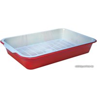 Туалет-лоток ZooExpress Адам 11010 (низкие ножки, цвет в ассортименте)