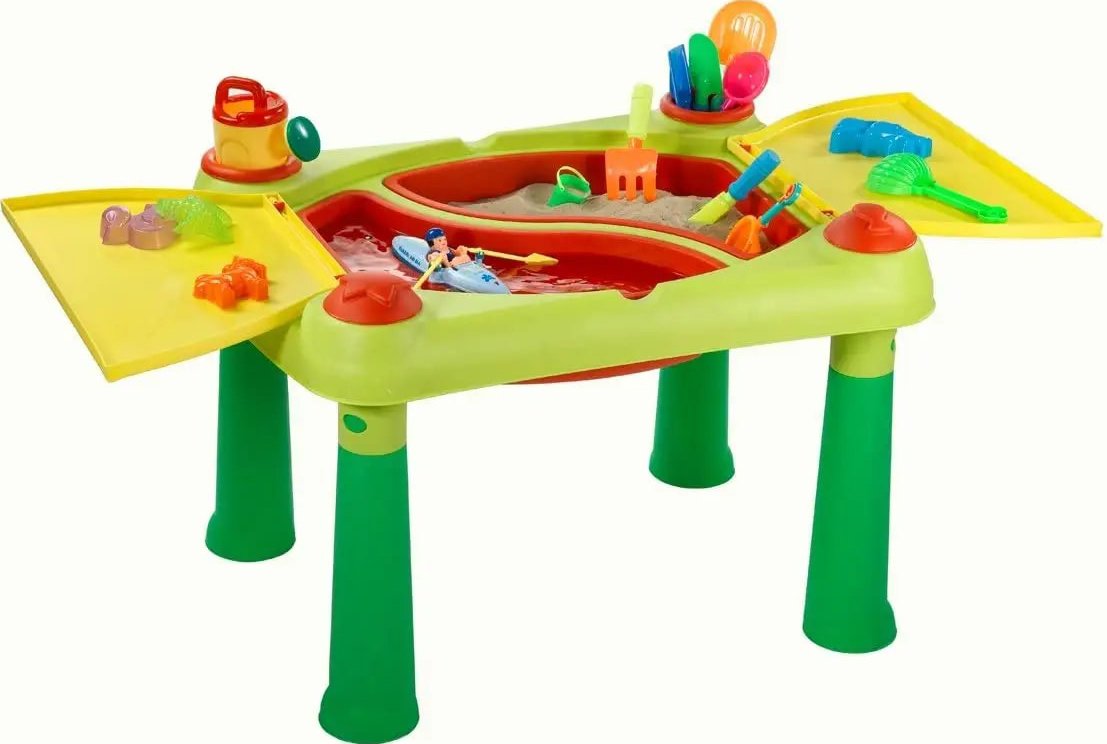

Игровой стол Keter Creative Fun Table 231587 (салатовый)