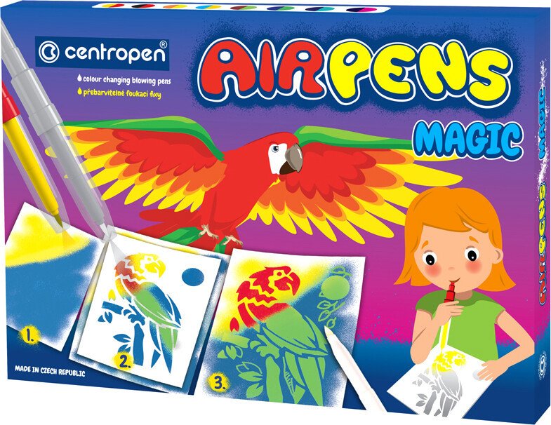 

Фломастеры Centropen AirPens Magic 6 1549 1106 (8 шт)
