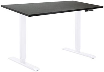 Стол с регулировкой высоты ErgoSmart Manual DESKFIT DF100 1200х650х25 мм (дуб мореный/белый)