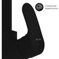 Кухонная мойка БелЭворс Styl R + Like F8005022 (черный)