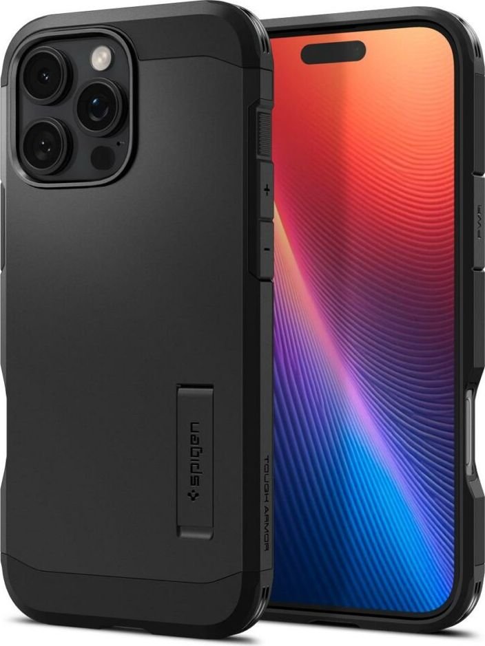 

Чехол для телефона Spigen Tough Armor Mag Magsafe для iPhone 16 Pro Black