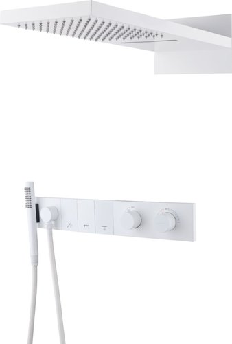 Душевая система  Boheme Zodiac 133-MW (матовый белый)