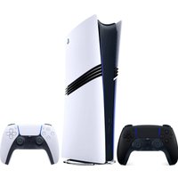 Игровая приставка Sony PlayStation 5 Pro (2 геймпада, белый/черная полночь)