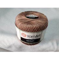 Пряжа для вязания Yarnart Violet 15 (282 м, темный бежевый, 6 мотков)