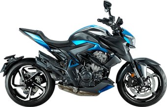 Мотоцикл Zontes ZT350-R1 (черный/синий)