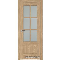 Межкомнатная дверь ProfilDoors 103XN L 40x200 (каштан натуральный, стекло матовое)