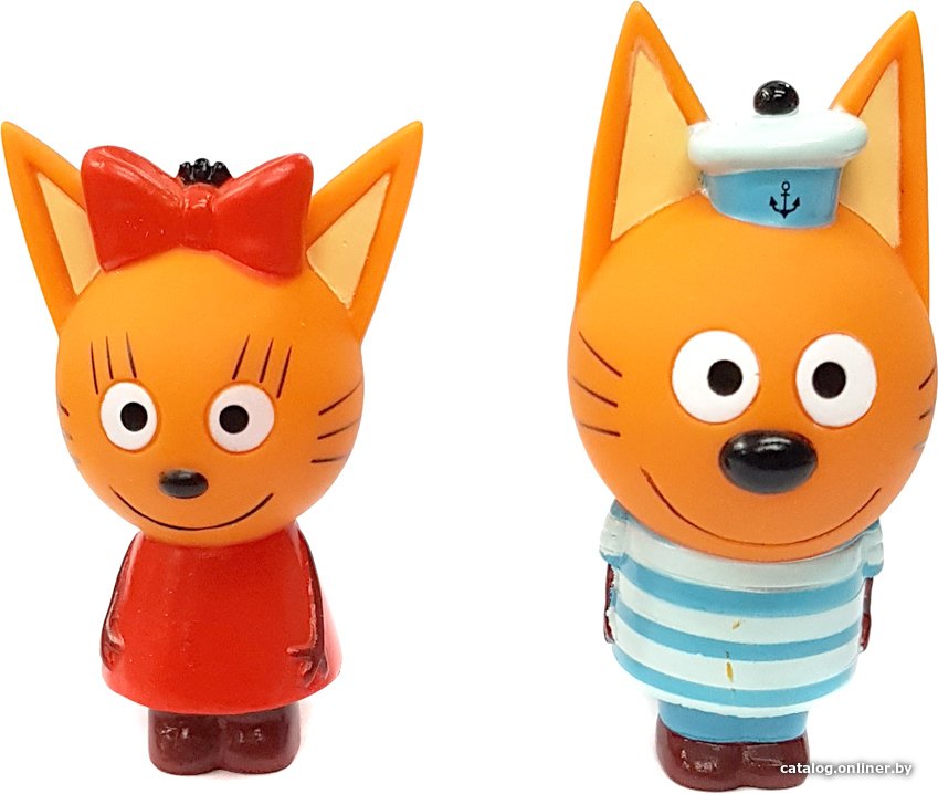 Набор игрушек для ванной Капитошка Три Кота. Карамелька и Коржик ST-FT1809-08