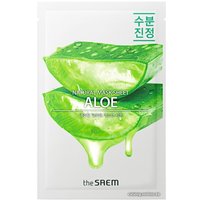  The Saem Маска для лица тканевая Natural Aloe Mask Sheet (21 мл)