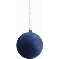 Елочная игрушка Зимнее волшебство Бархат. Грация 10870265 (6шт, синий)