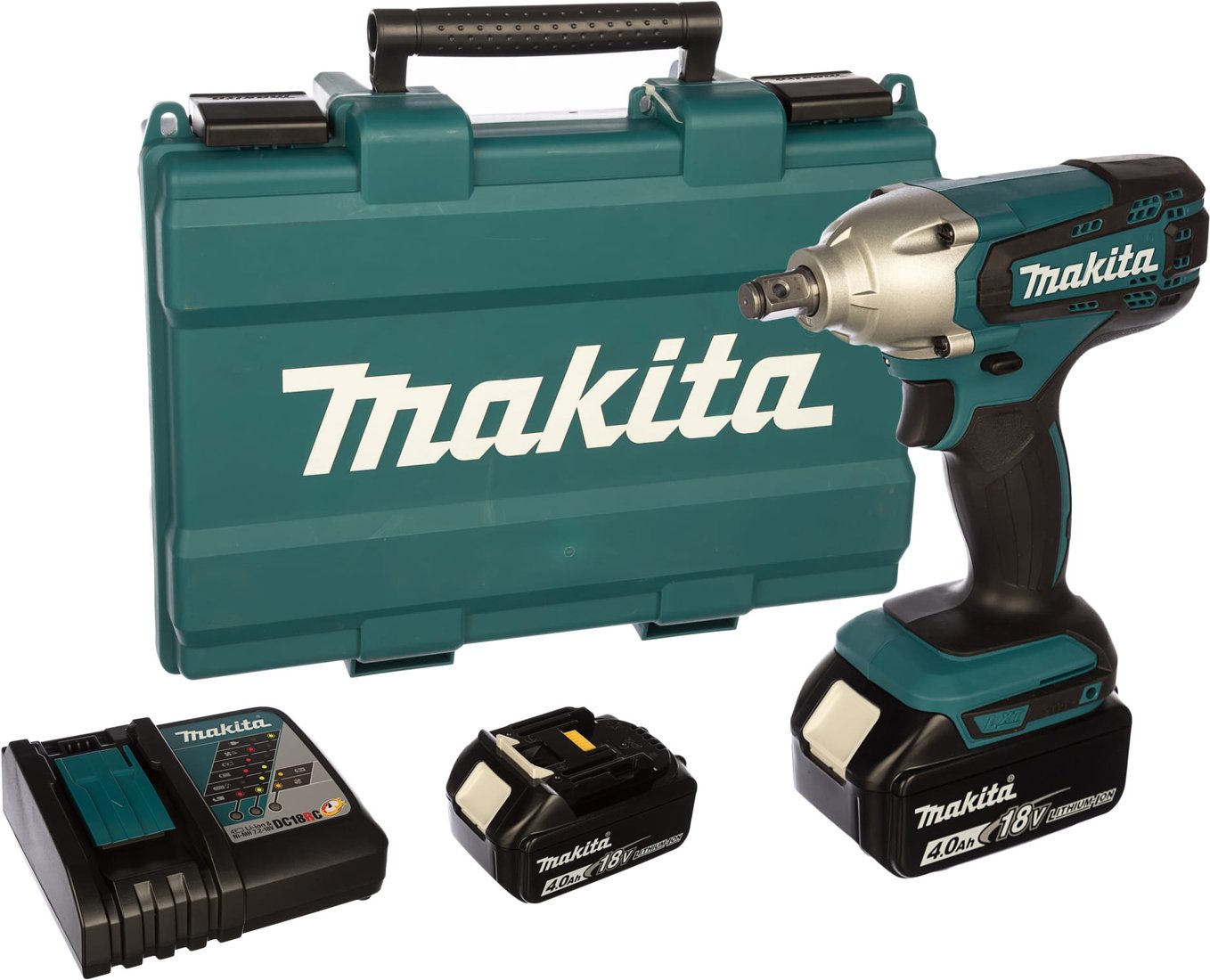 

Гайковерт Makita DTW190RME (с 2-мя АКБ, кейс)