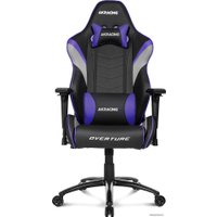 Игровое (геймерское) кресло AKRacing Overture (черный/фиолетовый)