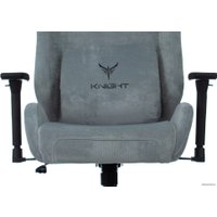 Игровое (геймерское) кресло Knight N1 Fabric Light-28 (серо-голубой)