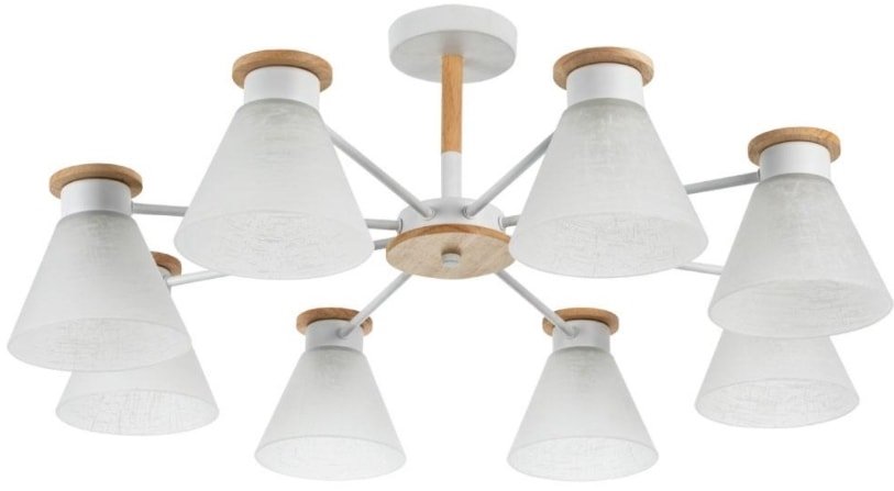 

Люстра средней высоты Arte Lamp Tyler A1031PL-8WH