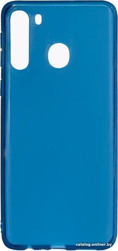 Чехол для телефона Volare Rosso Taura для Samsung Galaxy A21 (синий)