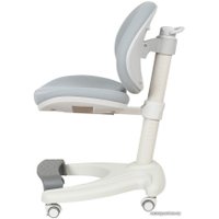 Детское ортопедическое кресло Fun Desk Cielo с подставкой для ног (серый)