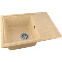 Кухонная мойка Saniteco Rosa (песок с сифоном) в Борисове