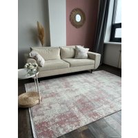 Ковер для жилой комнаты Balat Mensucat Antik 8480B 200x300 (Cream/L.Pink)