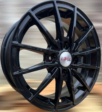 Литые диски iFree Финчер (KC1119) 14x5.5" 4x98мм DIA 58.5мм ET 35мм BK