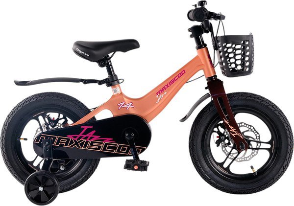 

Детский велосипед Maxiscoo Jazz Pro 14 2025 MSC-J1441P (пудра, разобранный)
