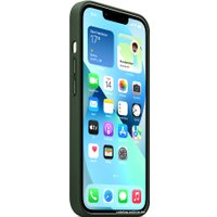 Чехол для телефона Apple MagSafe Leather Case для iPhone 13 (зеленая секвойя)