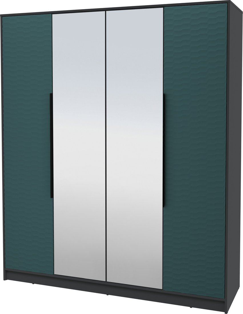 

Шкаф распашной Интерлиния Концепт Зодиак КТ-Ш4з (антрацит/верде)