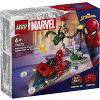 Конструктор LEGO Marvel Super Heroes 76275 Погоня на мотоцикле: Человек-паук против Док Ока