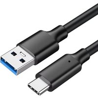 Кабель Zarrumi USB Type-C - USB Type-A PD 60W (0.3 м, черный)