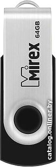 Mirex Color Blade Swivel Rubber 2.0 64GB 13600-FMURUS64
