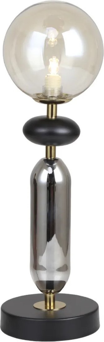 

Настольная лампа ESCADA 2102/1 (Black/Amber/Smoke)