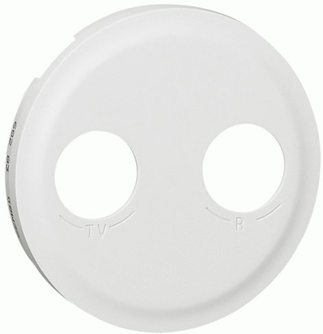

Накладка для TV розетки Legrand Celiane 68283 (Белый)
