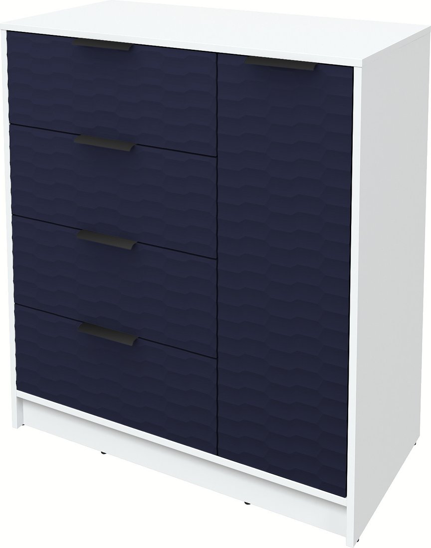 

Тумба Интерлиния Концепт Зодиак КТ-Т90 (белый платинум/индиго)