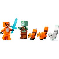 Конструктор LEGO Minecraft 21178 Лисья хижина