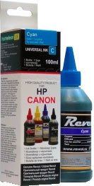

Чернила Revcol 128795 для HP, Canon, Lexmark 100 мл (циан)