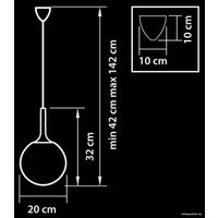 Подвесная люстра Lightstar Globo 813022