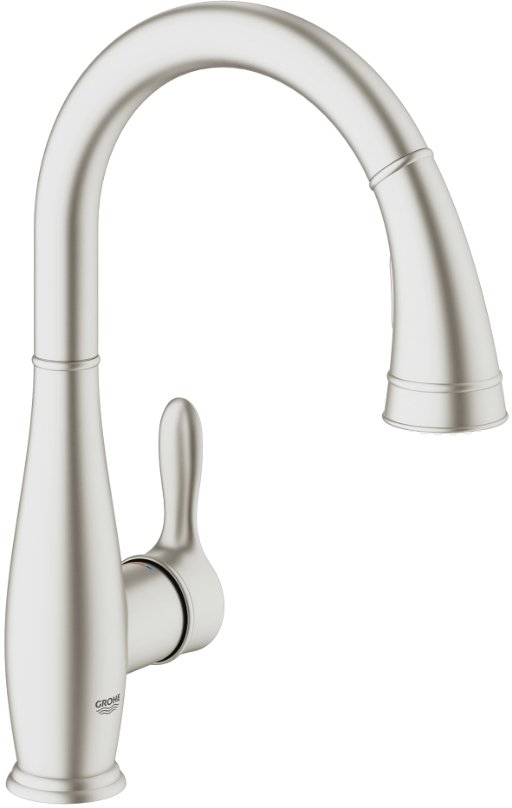 

Смеситель Grohe Parkfield 30215DC1 (суперсталь)